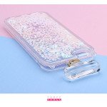 Wholesale iPhone SE 2022 / 2020 / 8 / 7 Perfume Bottle Glitter Shake Star Dust Necklace Case (Pink)